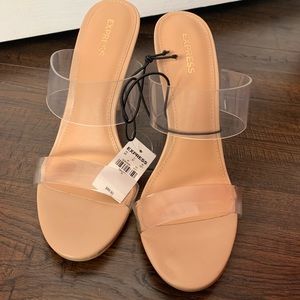 Express Nude Heels